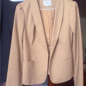 LOFT Women's Classic Beige and Hunter green Blazer/ tailored fit